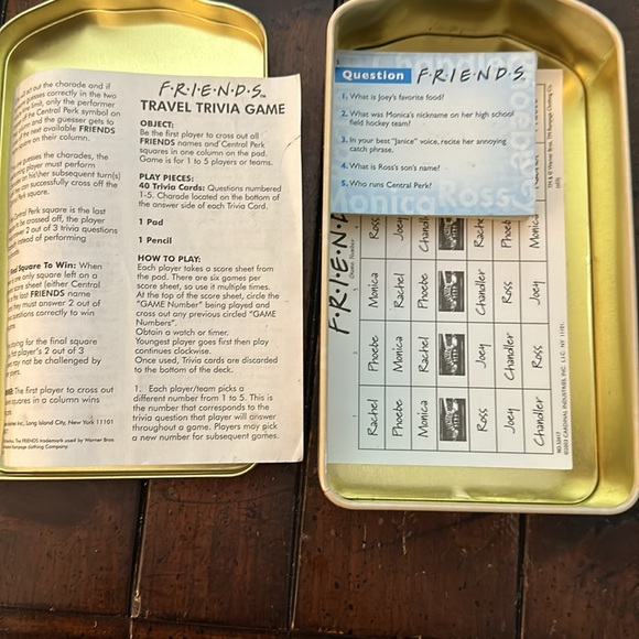 Friends Trivia Game - Picture 2 of 3